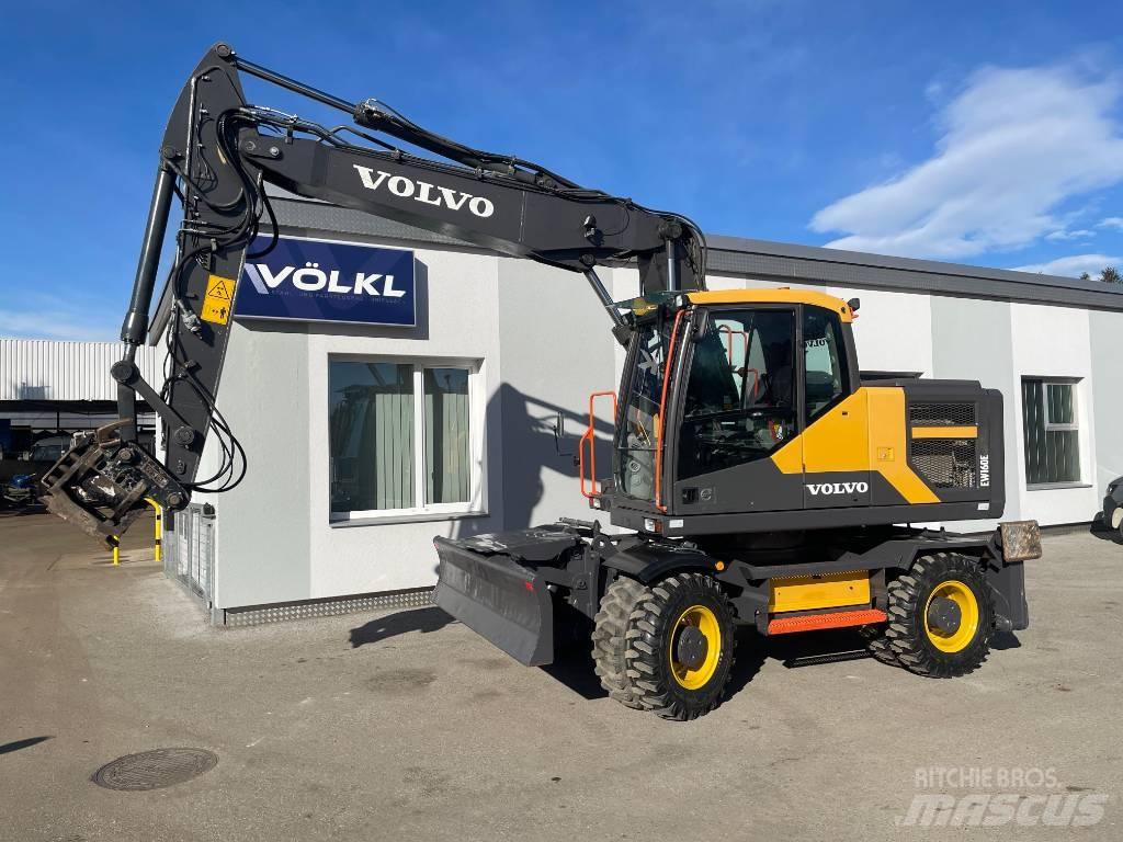 Volvo EW160E Gumikerekes kotrók