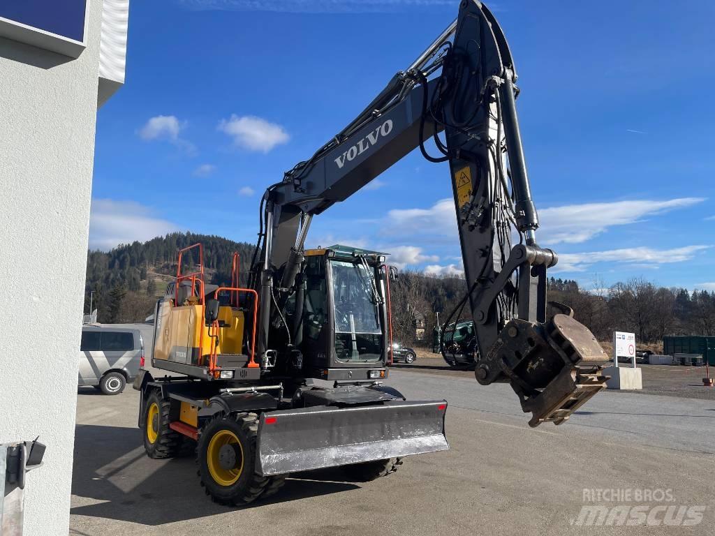 Volvo EW160E Gumikerekes kotrók