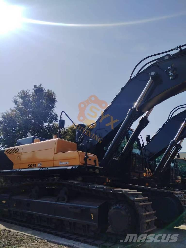 Hyundai R 505 L VS Lánctalpas kotrók