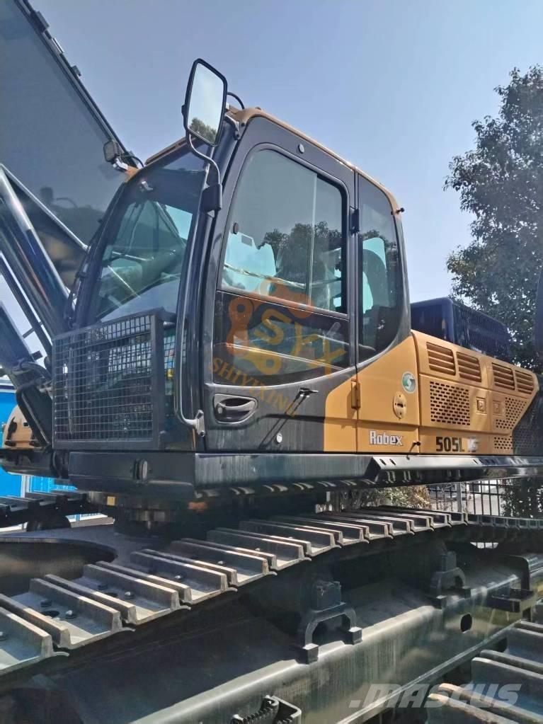 Hyundai R 505 L VS Lánctalpas kotrók