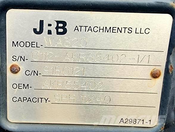 JRB WA 320 Egyéb alkatrészek