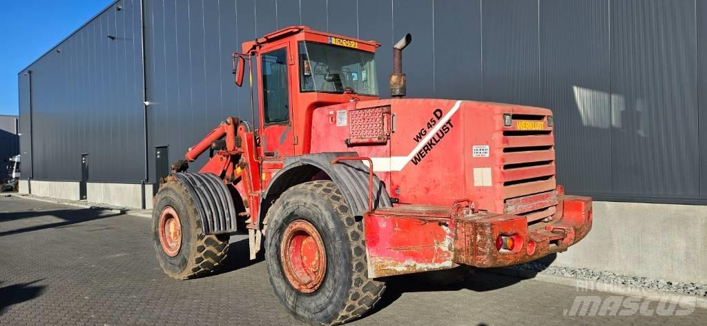 Werklust WG45D Gumikerekes homlokrakodók