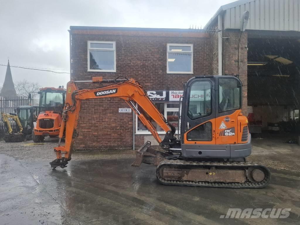 Doosan DX 62 R-3 Mini kotrók < 7t