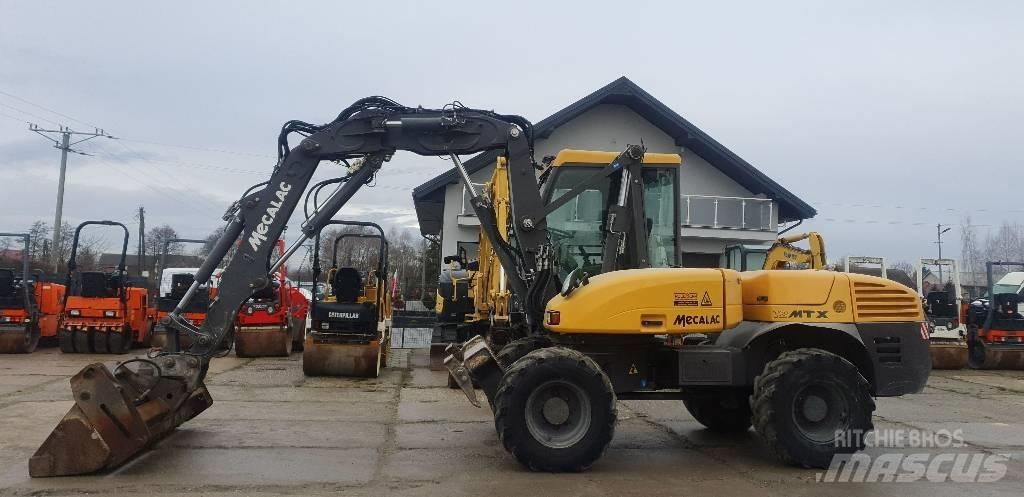 Mecalac 12 M TX Gumikerekes kotrók