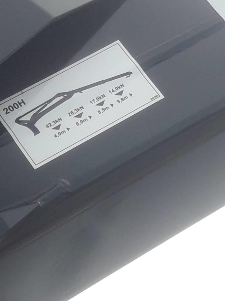 Komatsu 200H Betakarító daruk