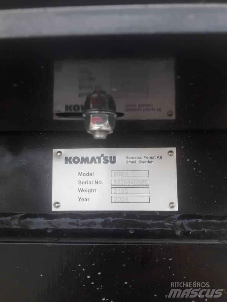 Komatsu 200H Betakarító daruk