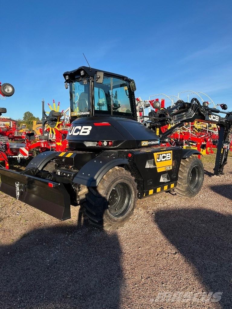 JCB Hydradig 110W Gumikerekes kotrók