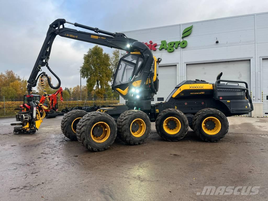 Ponsse Scorpion King Betakarítók