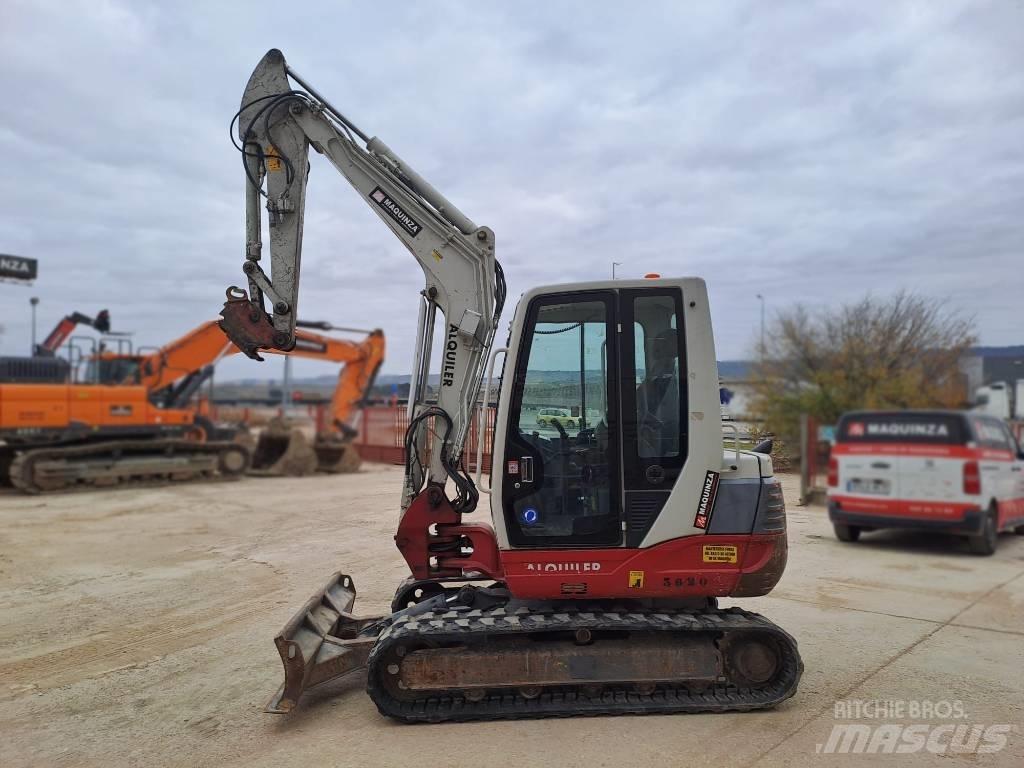 Takeuchi TB 250 Mini kotrók < 7t