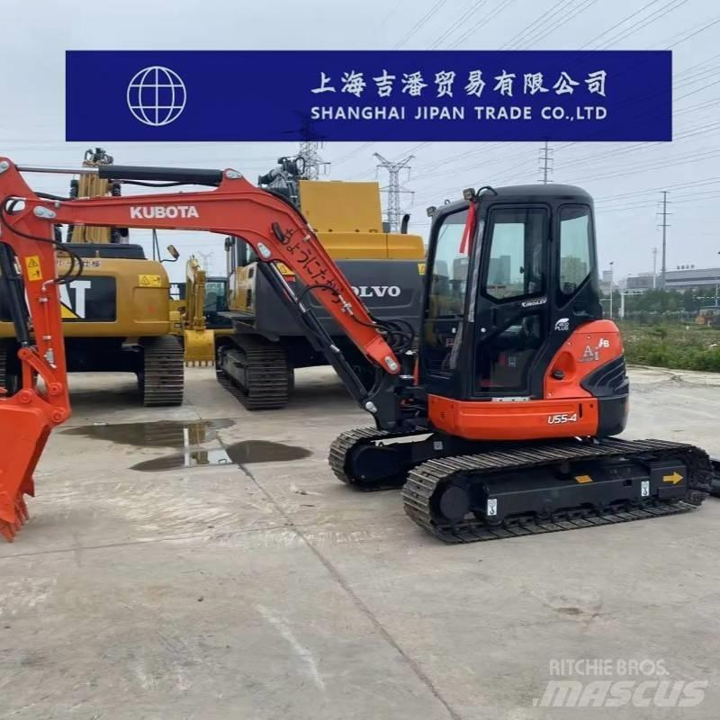 Kubota U 55-4 Mini kotrók < 7t