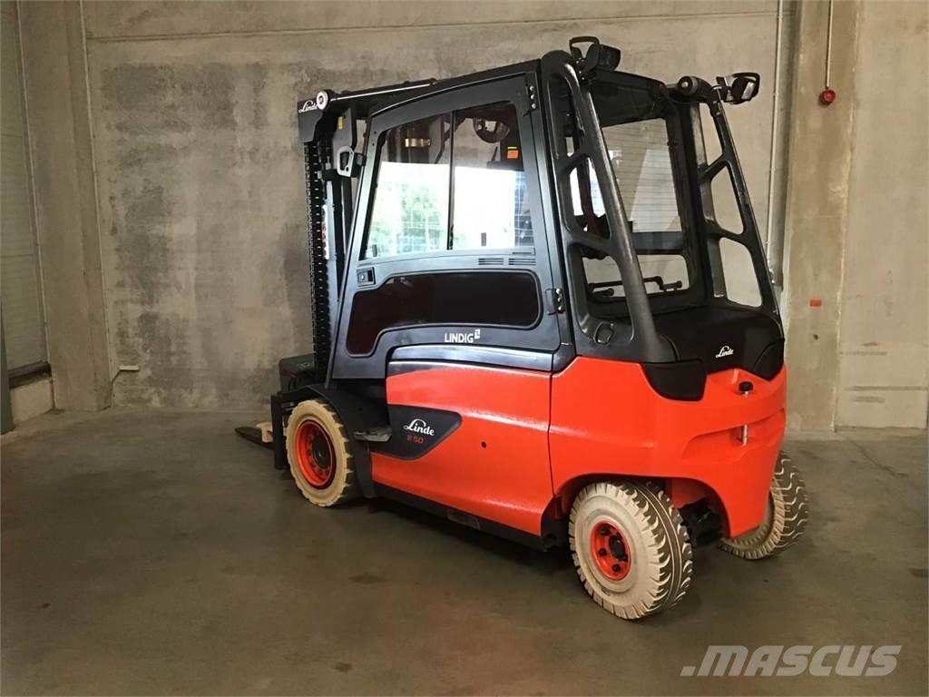 Linde E50HL Elektromos targoncák