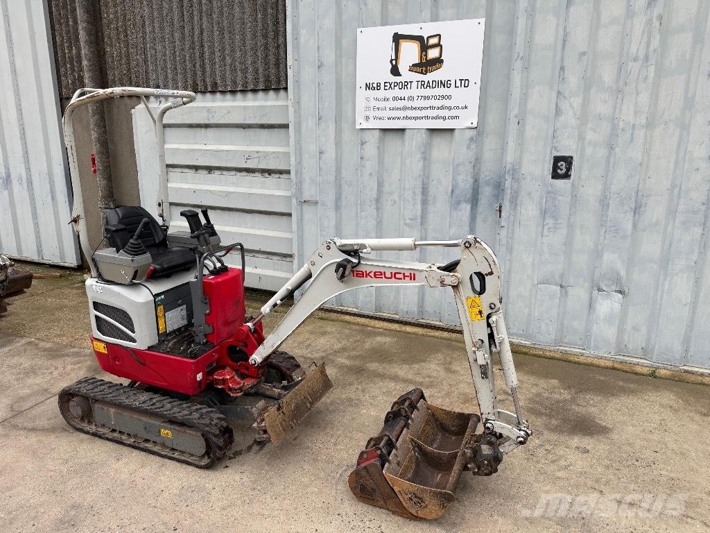 Takeuchi TB 210 Mini kotrók < 7t