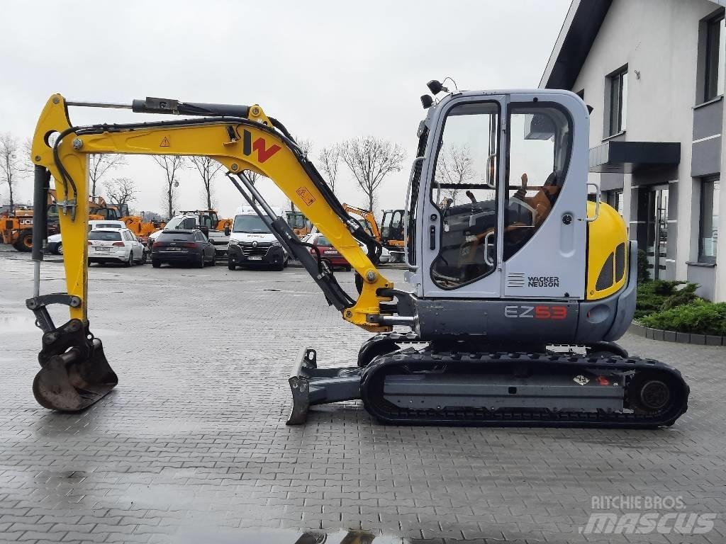 Wacker Neuson EZ 53 Mini kotrók < 7t