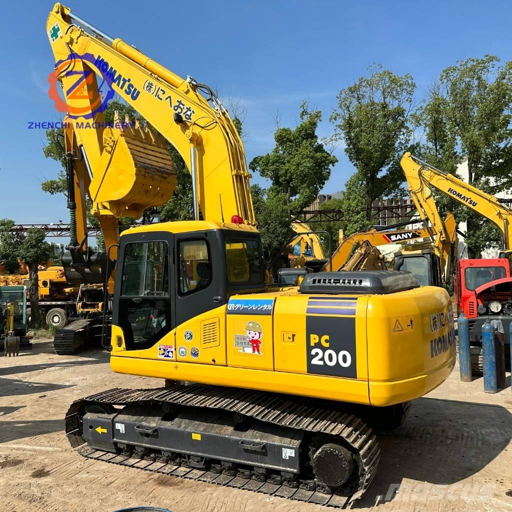 Komatsu PC 200-7 Lánctalpas kotrók