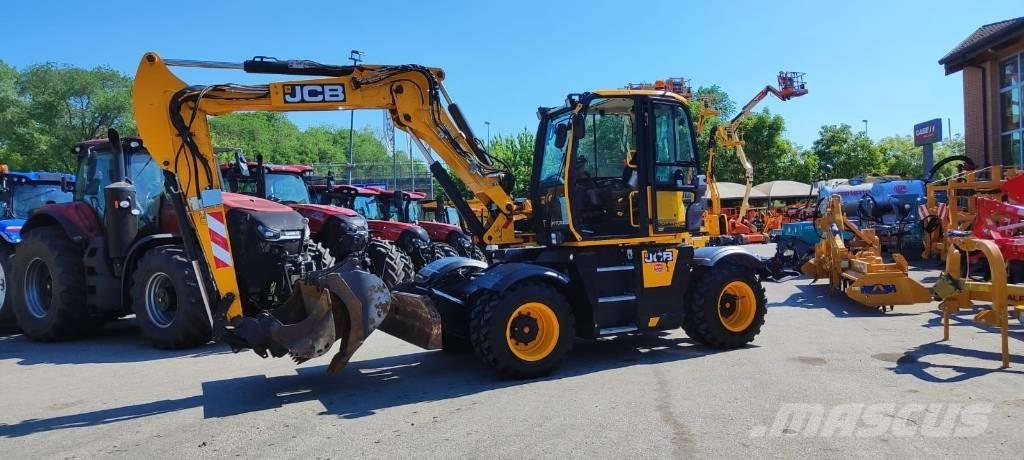 JCB Hydradig Gumikerekes kotrók