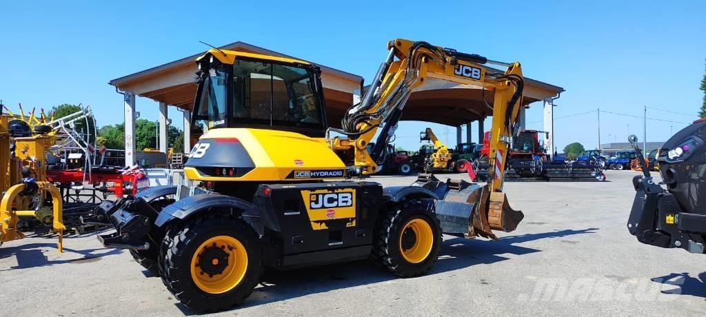 JCB Hydradig Gumikerekes kotrók