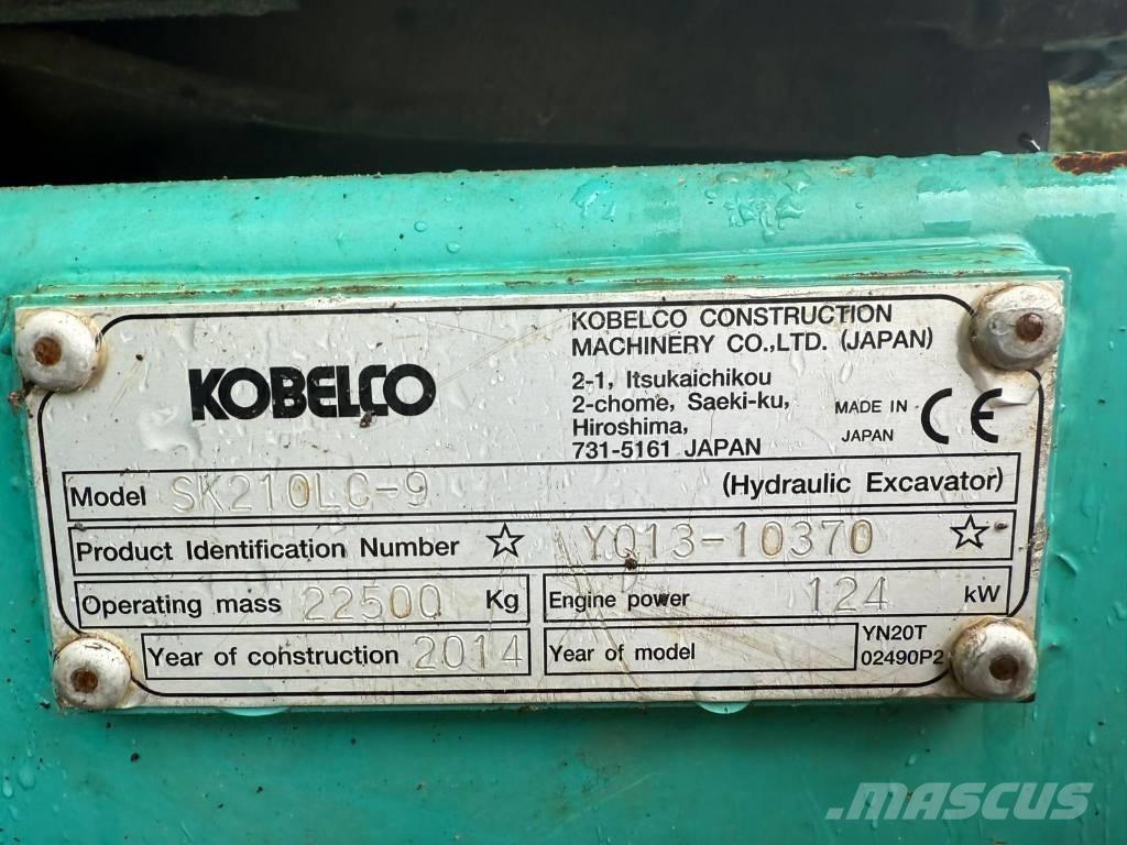 Kobelco SK 210 LC-9 Lánctalpas kotrók