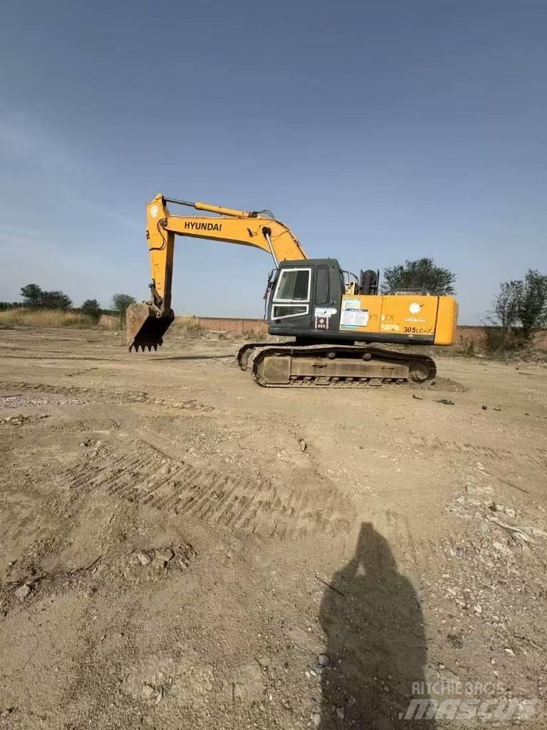 Hyundai R305lc-7 Lánctalpas kotrók