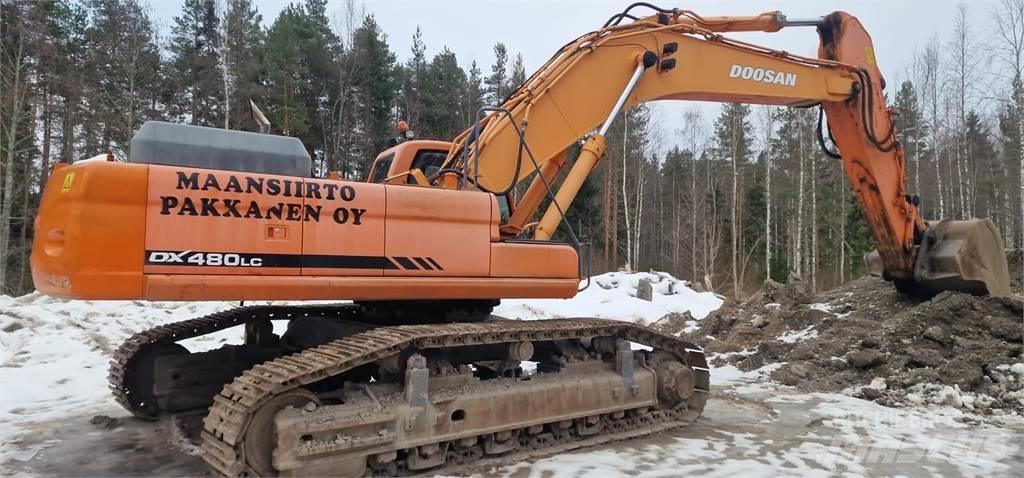 Doosan DX 480 LC Lánctalpas kotrók
