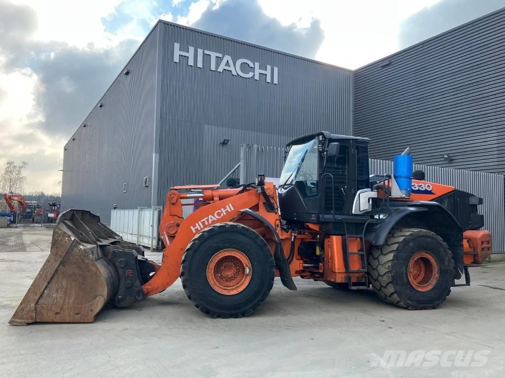 Hitachi ZW330-6 Gumikerekes homlokrakodók
