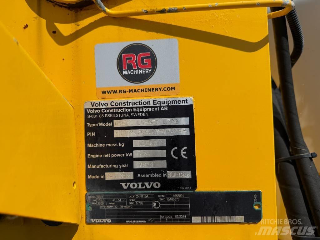 Volvo L 70 G Gumikerekes homlokrakodók