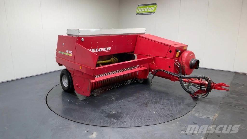 Welger AP 830 Szecskázók