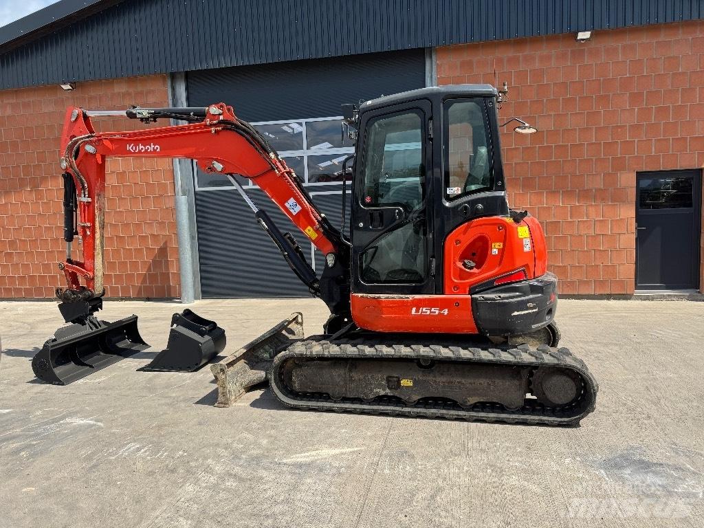 Kubota U 55-4 Mini kotrók < 7t