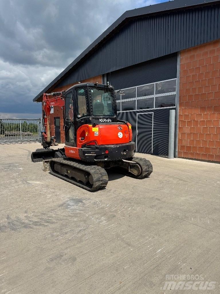 Kubota U 55-4 Mini kotrók < 7t