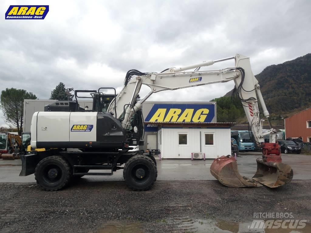 Hitachi ZX 140 W-6 Gumikerekes kotrók