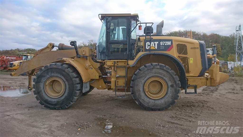 CAT 972MXE Gumikerekes homlokrakodók