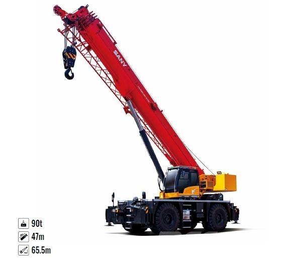 Sany SRE900 / 90 tons Terepdaruk