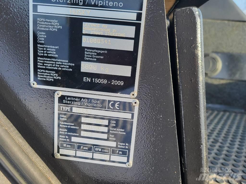 Prinoth Husky Sípálya kezelő gépek