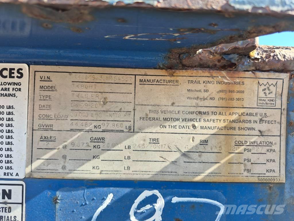 Trail King TK80HT Egyéb pótkocsik