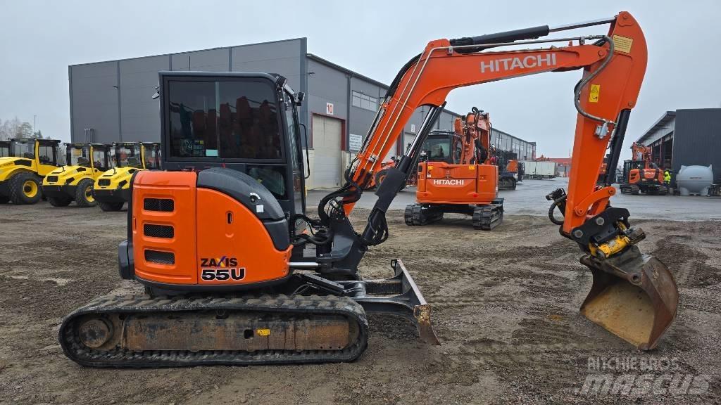 Hitachi ZX55-5A CLR Mini kotrók < 7t