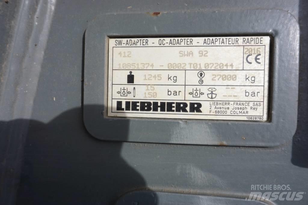 Liebherr SW 92 Gyors csatlakozók