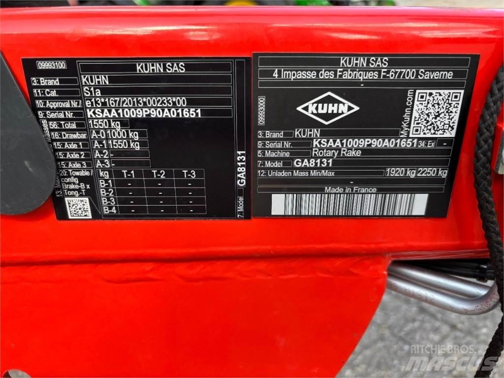 Kuhn GA 8131 Rendkészítő Kombájnok