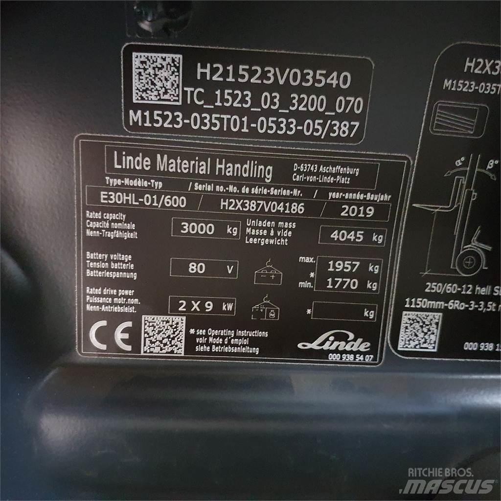 Linde #N/A Elektromos targoncák