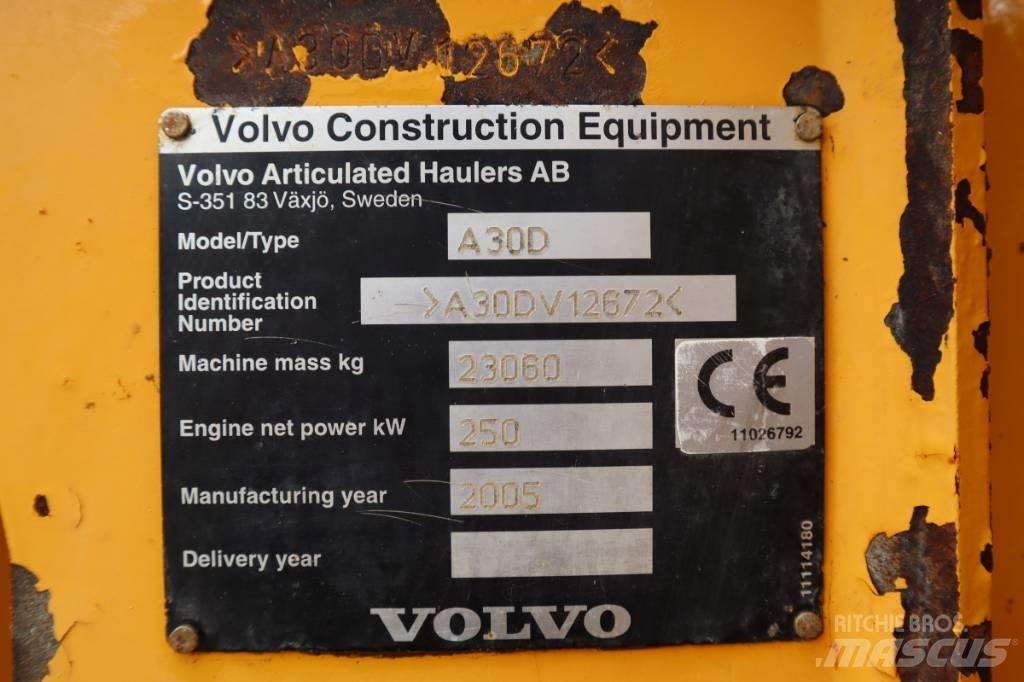 Volvo A30D Csuklósdömperek