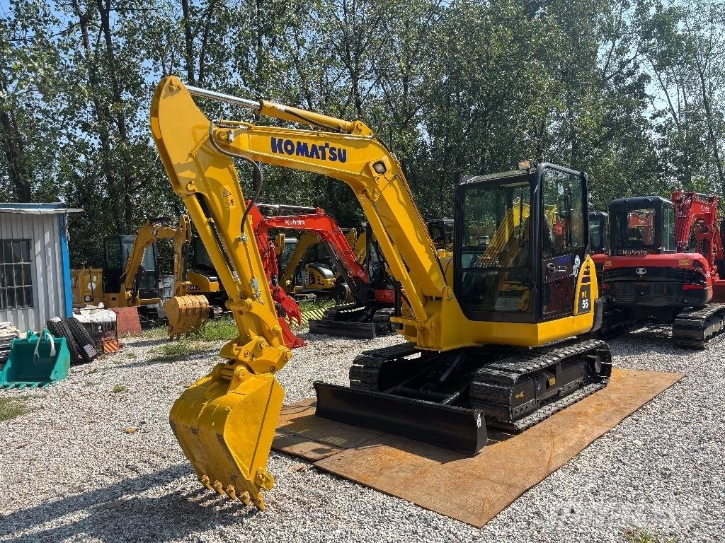 Komatsu PC 56-7 Mini kotrók < 7t