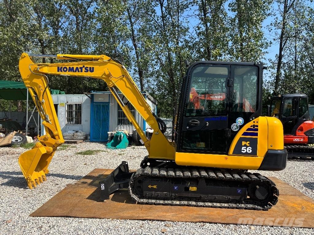 Komatsu PC 56-7 Mini kotrók < 7t