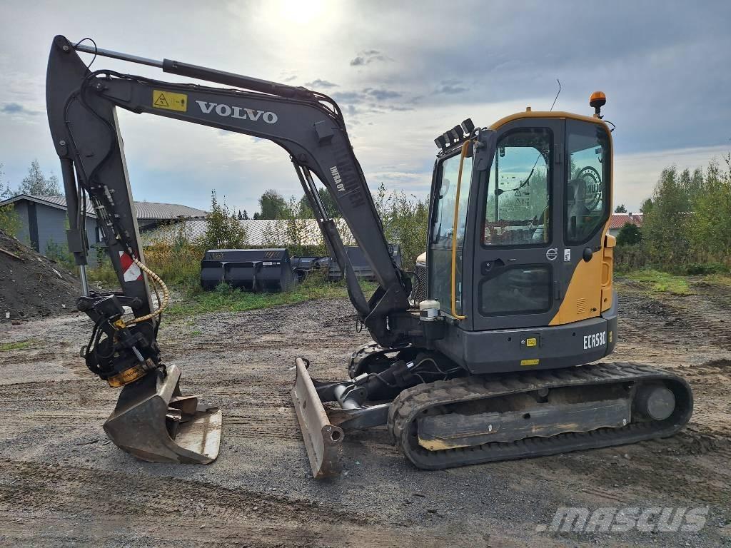 Volvo ECR 58 D Mini kotrók < 7t