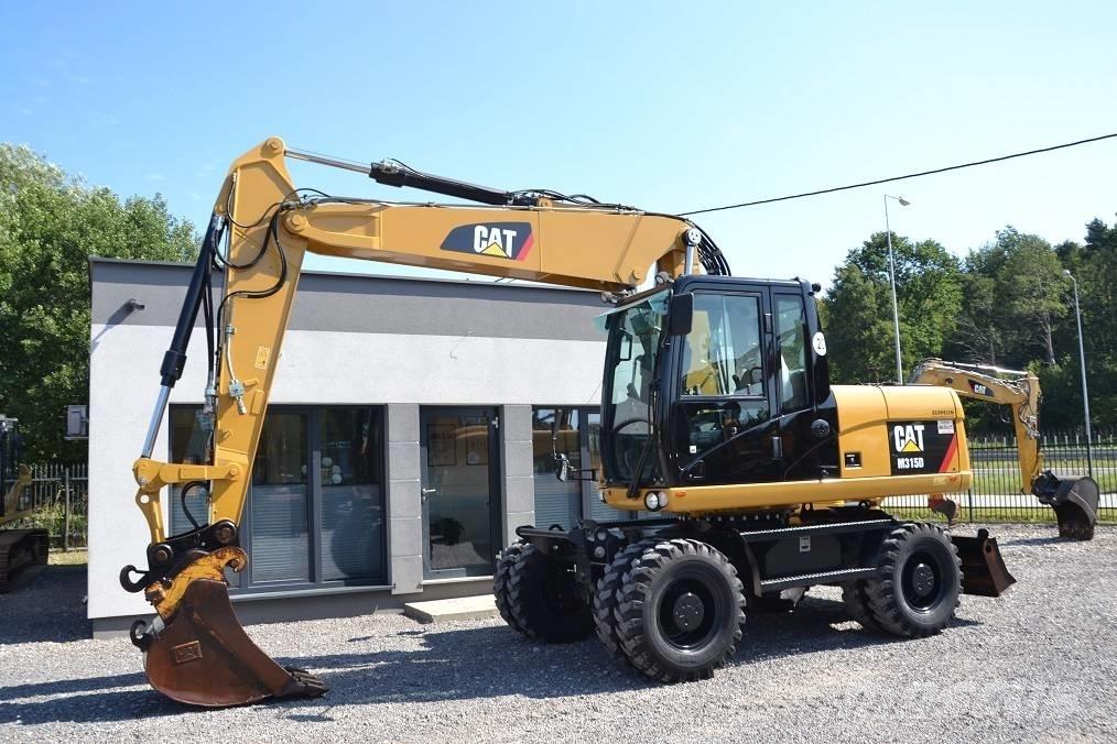 CAT M 315 D Gumikerekes kotrók