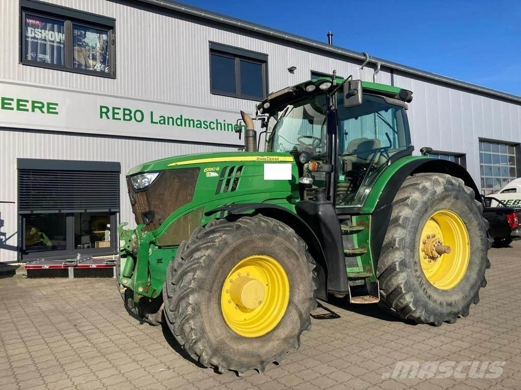 John Deere 6190R Traktorok