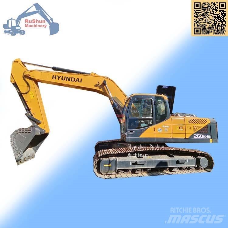 Hyundai 260 LC Lánctalpas kotrók
