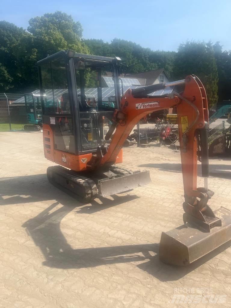 Hitachi ZX 19 Mini kotrók < 7t