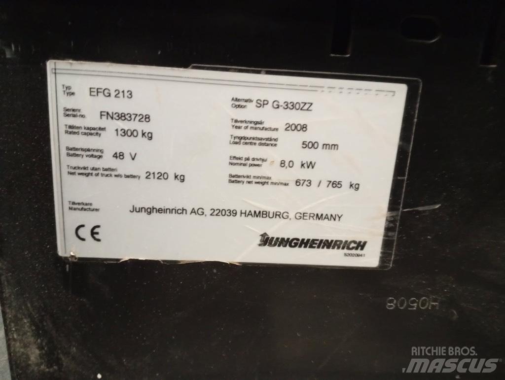 Jungheinrich EFG213 Elektromos targoncák