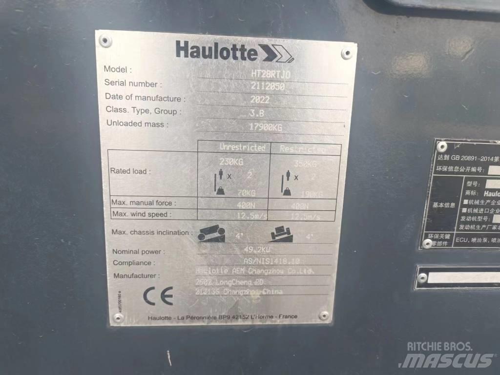 Haulotte HT28RTJO Teleszkópos emelők