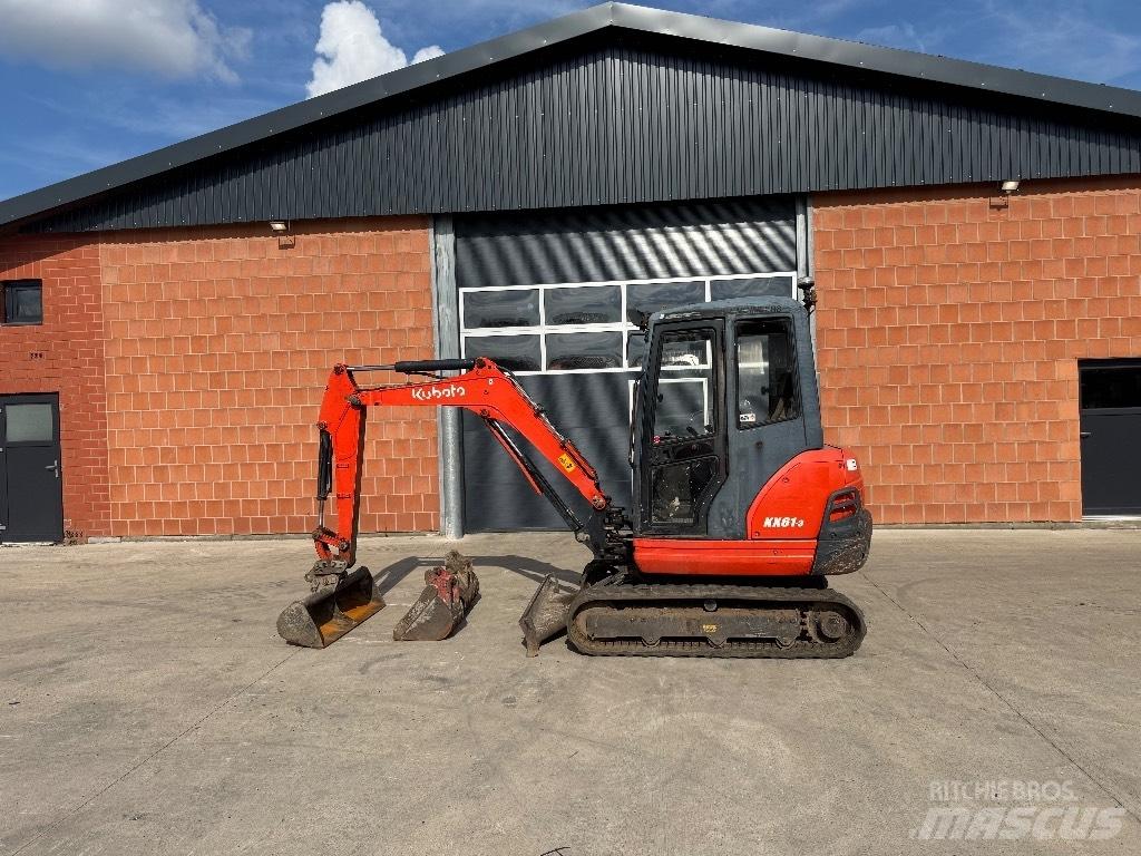 Kubota KX 61-3 Mini kotrók < 7t
