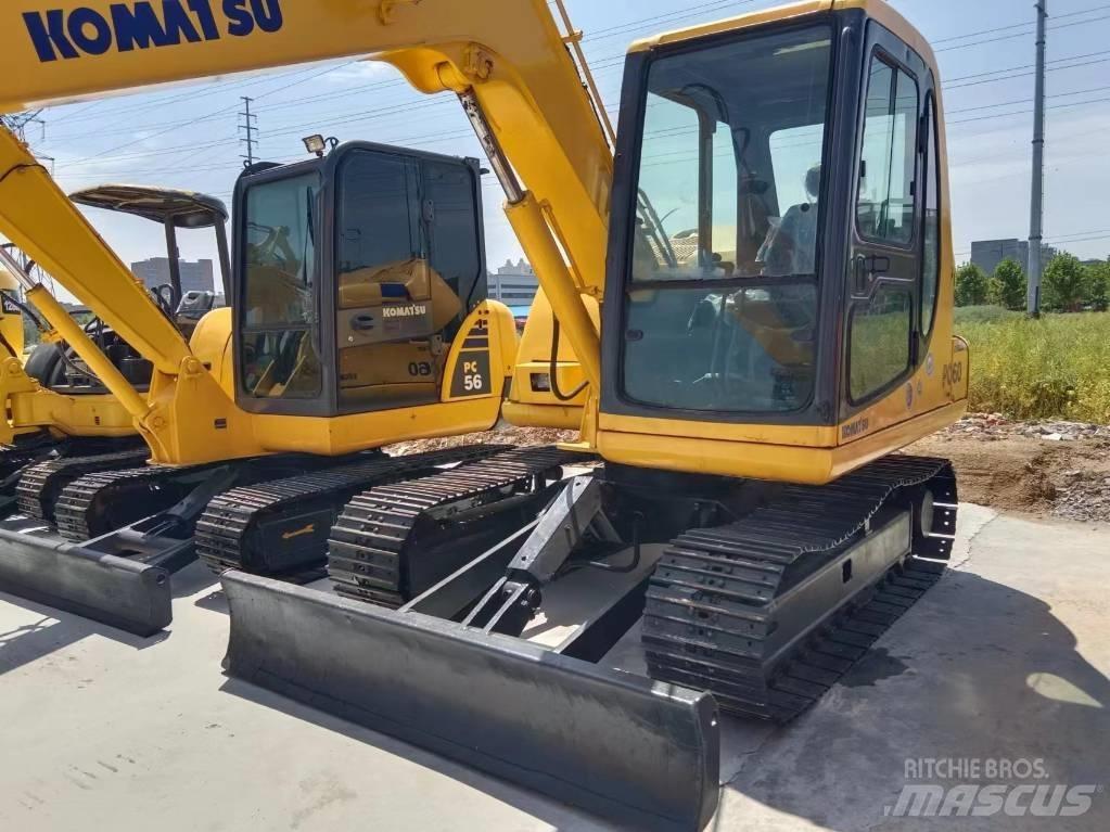 Komatsu PC 60 Lánctalpas kotrók