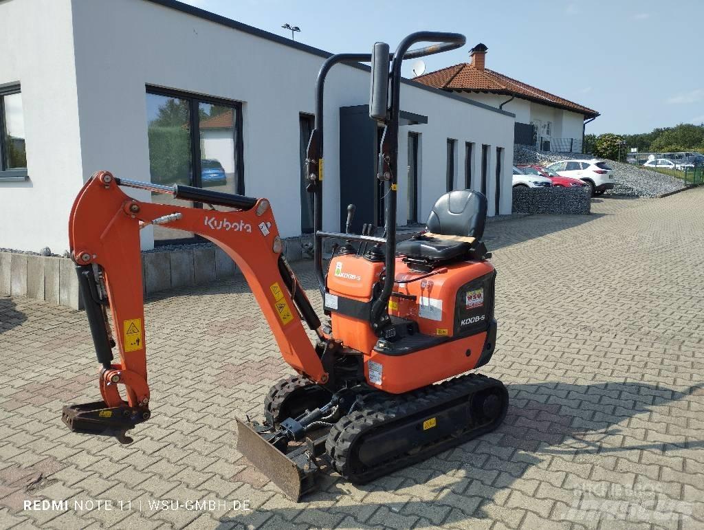 Kubota K008-5 Mini kotrók < 7t